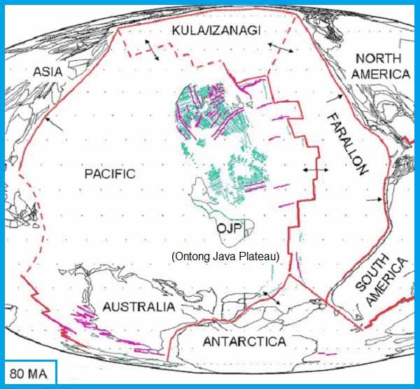Плита Фараллон 80 МА